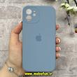 قاب گوشی iPhone 12 آیفون سیلیکونی اورجینال پاک کنی درجه یک محافظ لنزدار زیربسته فیلی کد 91151