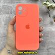 قاب گوشی iPhone 12 آیفون سیلیکونی اورجینال پاک کنی درجه یک محافظ لنزدار زیربسته مرجانی کد 91162