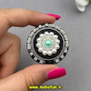 پاپ سوکت فلزی نگین دار لاکچری طرح مرواریدی کد 91279