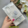 قاب گوشی Galaxy A26 سامسونگ اورجینال یونیک کیس Unique Case لاکچری شفاف نگین دار کرومی طرح پروانه کد 91342