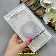 قاب گوشی iPhone 7 Plus / iPhone 8 Plus آیفون اورجینال یونیک کیس Unique Case لاکچری شفاف نگین دار کرومی طرح قلبی کد 91347