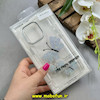 قاب گوشی iPhone 15 Pro Max آیفون اورجینال یونیک کیس Unique Case لاکچری شفاف نگین دار کرومی طرح پروانه کد 91360