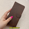 کیف گوشی Galaxy A05S سامسونگ مگنتی طرح چرم کتابی محافظ لنزدار قهوه ای کد 91385