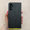 کیف گوشی Galaxy A34 سامسونگ مگنتی طرح چرم کتابی محافظ لنزدار مشکی کد 91404