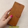 کیف گوشی Redmi Note 13 Pro 4G / Poco M6 Pro 4G / Redmi Note 14S شیائومی مگنتی طرح چرم کتابی محافظ لنزدار بنددار عسلی کد 91447
