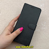 کیف گوشی Redmi Note 14 Pro 4G شیائومی مگنتی طرح چرم کتابی محافظ لنزدار بنددار مشکی کد 91449