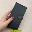 کیف گوشی Redmi 10C / Redmi 10 Power / Poco C40 شیائومی مگنتی طرح چرم کتابی محافظ لنزدار بنددار مشکی کد 91453