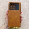 کیف گوشی Xiaomi Poco X6 Pro / Redmi K70E شیائومی مگنتی طرح چرم کتابی محافظ لنزدار بند دار عسلی کد 91466