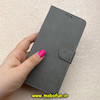 کیف گوشی Galaxy S20 FE سامسونگ مگنتی طرح چرم کتابی محافظ لنزدار بنددار خاکستری کد 91468