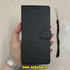 کیف گوشی Redmi 10 / Redmi 10 Prime شیائومی مگنتی طرح چرم کتابی بنددار مشکی کد 91496