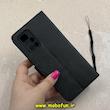 کیف گوشی Redmi 10 / Redmi 10 Prime شیائومی مگنتی طرح چرم کتابی بنددار مشکی کد 91496