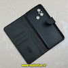 کیف گوشی Redmi 12C / Poco C55 / Redmi 11A شیائومی مگنتی طرح چرم کتابی محافظ لنزدار مشکی کد 91500