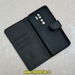 کیف گوشی Redmi Note 8 Pro شیائومی مگنتی طرح چرم کتابی محافظ لنزدار مشکی کد 91520