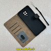 کیف گوشی Redmi Note 9S / Redmi Note 9 Pro شیائومی مگنتی طرح چرم کتابی محافظ لنزدار بنددار مشکی کد 91524