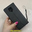 کیف گوشی Redmi Note 9S / Redmi Note 9 Pro شیائومی مگنتی طرح چرم کتابی محافظ لنزدار بنددار مشکی کد 91524