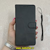 کیف گوشی Redmi Note 9S / Redmi Note 9 Pro شیائومی مگنتی طرح چرم کتابی محافظ لنزدار بنددار مشکی کد 91524
