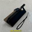 کیف گوشی Redmi Note 9S / Redmi Note 9 Pro شیائومی مگنتی طرح چرم کتابی محافظ لنزدار بنددار سرمه ای کد 91526