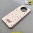 قاب گوشی Poco X3 / Poco X3 Pro شیائومی لدر دیزاین SOFT Lether Design فانتزی سیلیکونی طرح چرمی گل های کیوت صورتی روشن کد 91594