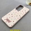 قاب گوشی Galaxy S24 FE سامسونگ لدر دیزاین SOFT Lether Design فانتزی سیلیکونی طرح چرمی گل های کیوت صورتی روشن کد 91621