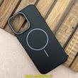 قاب گوشی iPhone 15 Pro Max آیفون مگ سیف دار اورجینال سخت HARD کلاسیک یونیک کیس Unique Case مشکی کد 91315