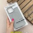 قاب گوشی iPhone 15 Pro Max آیفون مگ سیف دار اورجینال سخت HARD کلاسیک یونیک کیس Unique Case طوسی کد 91317