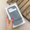 قاب گوشی iPhone 16 Pro آیفون مگ سیف دار اورجینال سخت HARD کلاسیک یونیک کیس Unique Case خاکستری تیره کد 91323