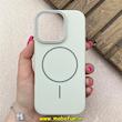 قاب گوشی iPhone 16 Pro آیفون مگ سیف دار اورجینال سخت HARD کلاسیک یونیک کیس Unique Case کرم کد 91325