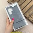 قاب گوشی Galaxy S24 Ultra سامسونگ مگ سیف دار اورجینال سخت HARD کلاسیک یونیک کیس Unique Case خاکستری تیره کد 91333