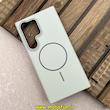 قاب گوشی Galaxy S24 Ultra سامسونگ مگ سیف دار اورجینال سخت HARD کلاسیک یونیک کیس Unique Case کرم کد 91335