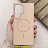 قاب گوشی Galaxy S24 Ultra سامسونگ مگ سیف دار اورجینال سخت HARD کلاسیک یونیک کیس Unique Case گلبهی کد 91336