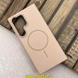 قاب گوشی Galaxy S24 Ultra سامسونگ مگ سیف دار اورجینال سخت HARD کلاسیک یونیک کیس Unique Case گلبهی کد 91336