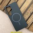 قاب گوشی Galaxy S25 Ultra سامسونگ مگ سیف دار اورجینال سخت HARD کلاسیک یونیک کیس Unique Case خاکستری تیره کد 91339
