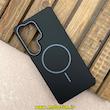 قاب گوشی Galaxy S25 Ultra سامسونگ مگ سیف دار اورجینال سخت HARD کلاسیک یونیک کیس Unique Case مشکی کد 91340