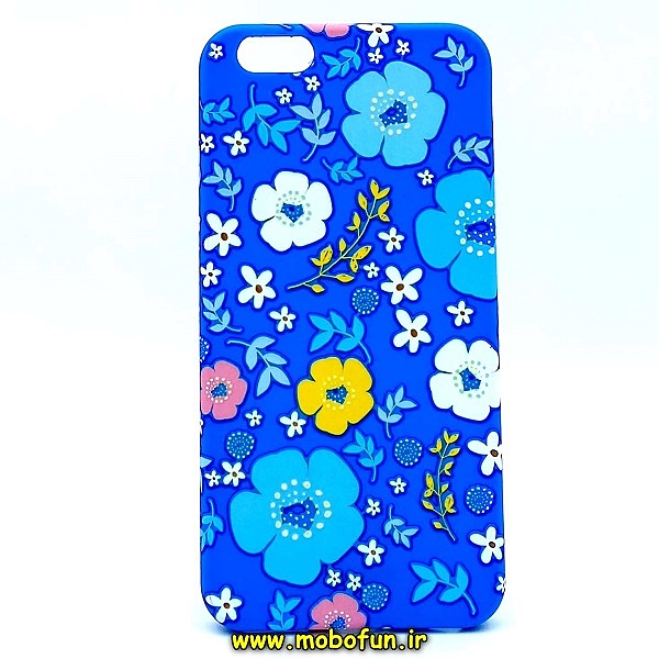 مشخصات و خرید قاب گوشی Iphone 6 - Iphone 6s فانتزی ژله ای طرح شب نما گل آبی، خرید قاب گوشی Iphone 6 - Iphone 6s فانتزی ژله ای طرح شب نما گل آبی از فروشگاه موبوفان