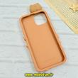 قاب گوشی iPhone 13 / iPhone 14 / iPhone 15 آیفون سیلیکونی پاک کنی CUTE BEAR طرح تدی برجسته کرم کد 91650