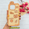 قاب گوشی Poco X6 Pro / Redmi K70E شیائومی سیلیکونی پاک کنی CUTE BEAR طرح تدی برجسته کرم کد 91669