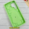 قاب گوشی Galaxy S25 Ultra سامسونگ سیلیکونی پاک کنی CUTE BEAR طرح دایناسور برجسته سبز کد 91681