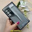 قاب گوشی Galaxy S23 Ultra سامسونگ اورجینال Porsche Design HARD محافظ لنز دار خاکستری کد 91722