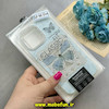 قاب گوشی iPhone 14 Pro Max آیفون فانتزی سخت Hard برجسته دکمه کرومی لنز نگین دار طرح پروانه کیوت کد 91731