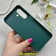 قاب گوشی Galaxy A26 سامسونگ کربن Carbon سخت HARD طرح مگ سیف درجه یک سبز تیره کد 91744
