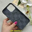 قاب گوشی iPhone 12 Pro Max آیفون اورجینال STYLISH کربن اسپرت Sport HARD مگ سیف دار لنز و دکمه فلزی کد 91778