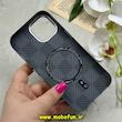 قاب گوشی iPhone 15 آیفون اورجینال STYLISH کربن اسپرت Sport HARD مگ سیف دار لنز و دکمه فلزی کد 91780