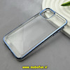 قاب گوشی iPhone 11 Pro Max آیفون طرح پشت طلق شیشه ای شفاف اورجینال برند FASHION CASE آبی کد 91805