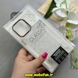 قاب گوشی iPhone 15 Pro Max آیفون اورجینال Classic Fit طلقی شیشه ای شفاف لنز فلزی کد 91818