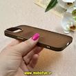 قاب گوشی iPhone 13 / iPhone 14 آیفون پشت مات PC مگ سیف دار اصلی درجه یک یونیک کیس Unique Case اورجینال دور سیلیکونی مگ سیف عسلی کد 91870