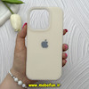 قاب گوشی iPhone 16 Pro آیفون سیلیکونی پاستیلی اورجینال Case پاک کنی داخل مخملی درجه یک کرم کد 92027