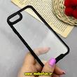 قاب گوشی iPhone 6 / iPhone 6s / iPhone 7 / iPhone 8 / iPhone SE 2020 / iPhone SE 2022 اورجینال Pro Camera طرح پشت طلق شفاف دور سیلیکونی محافظ لنز دار مشکی کد 92056