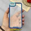 قاب گوشی iPhone 6 / iPhone 6s / iPhone 7 / iPhone 8 / iPhone SE 2020 / iPhone SE 2022 اورجینال Pro Camera طرح پشت طلق شفاف دور سیلیکونی محافظ لنز دار سرمه ای کد 92058