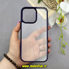 قاب گوشی iPhone 14 Pro Max آیفون طلقی شیشه ای شفاف بنفش کد 92094
