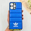 قاب گوشی Redmi 12 / Poco M6 Pro 5G شیائومی طرح دار پافر چرمی محافظ لنز دار آدیداس adidas کد 77199